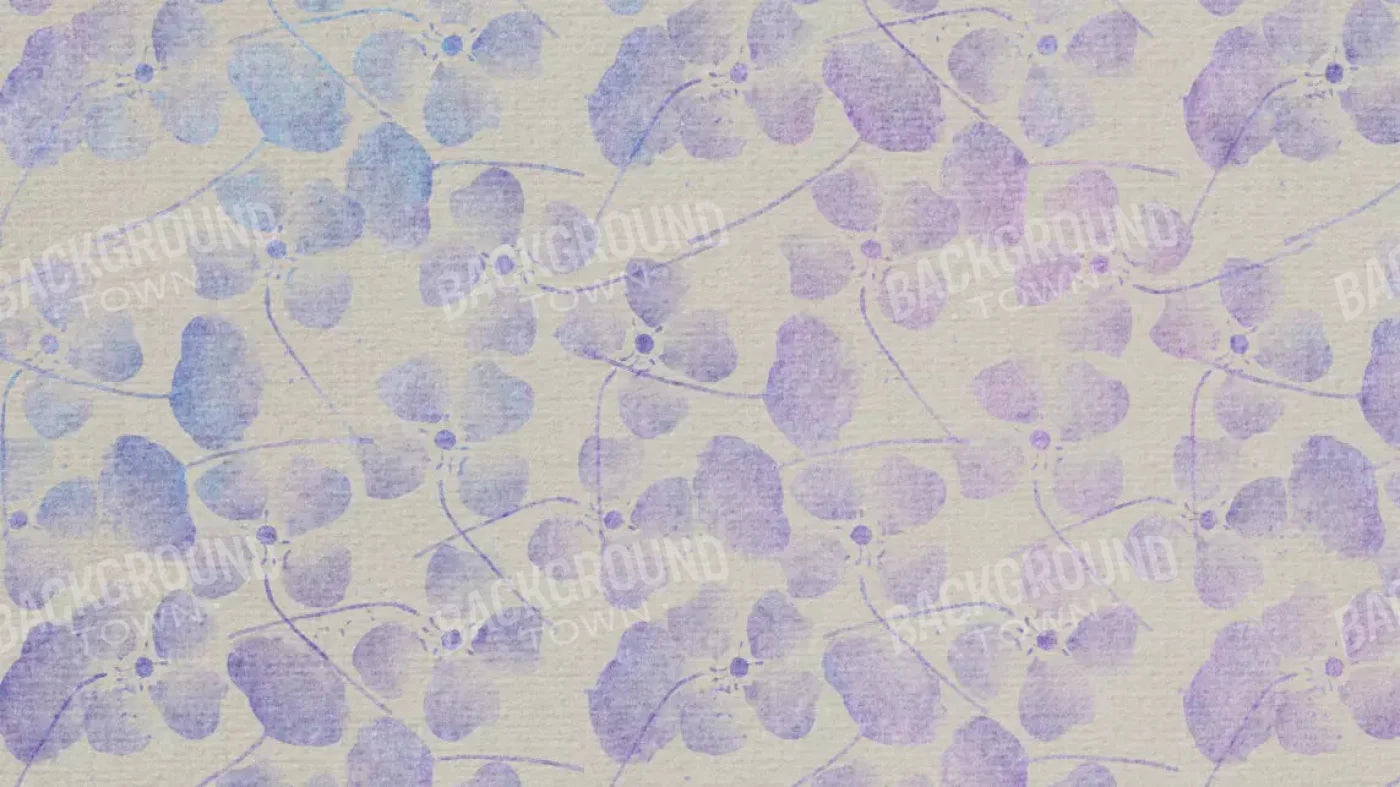 Lavendar Field 14X8 Ultracloth ( 168 X 96 Inch ) Backdrop