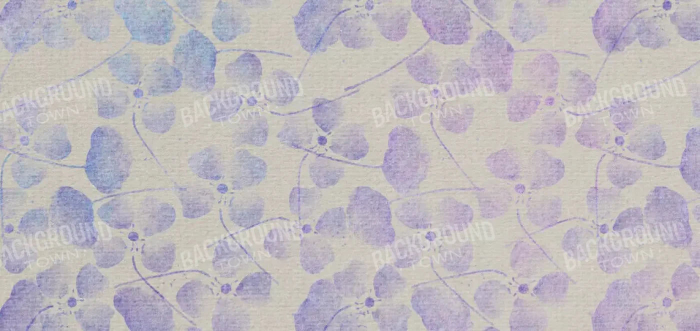 Lavendar Field 16X8 Ultracloth ( 192 X 96 Inch ) Backdrop