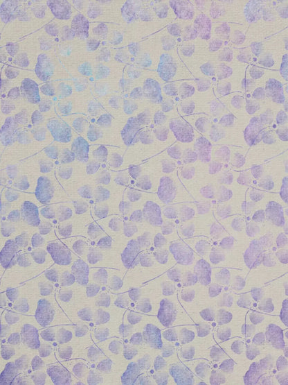 Lavendar Field 5X68 Fleece ( 60 X 80 Inch ) Backdrop