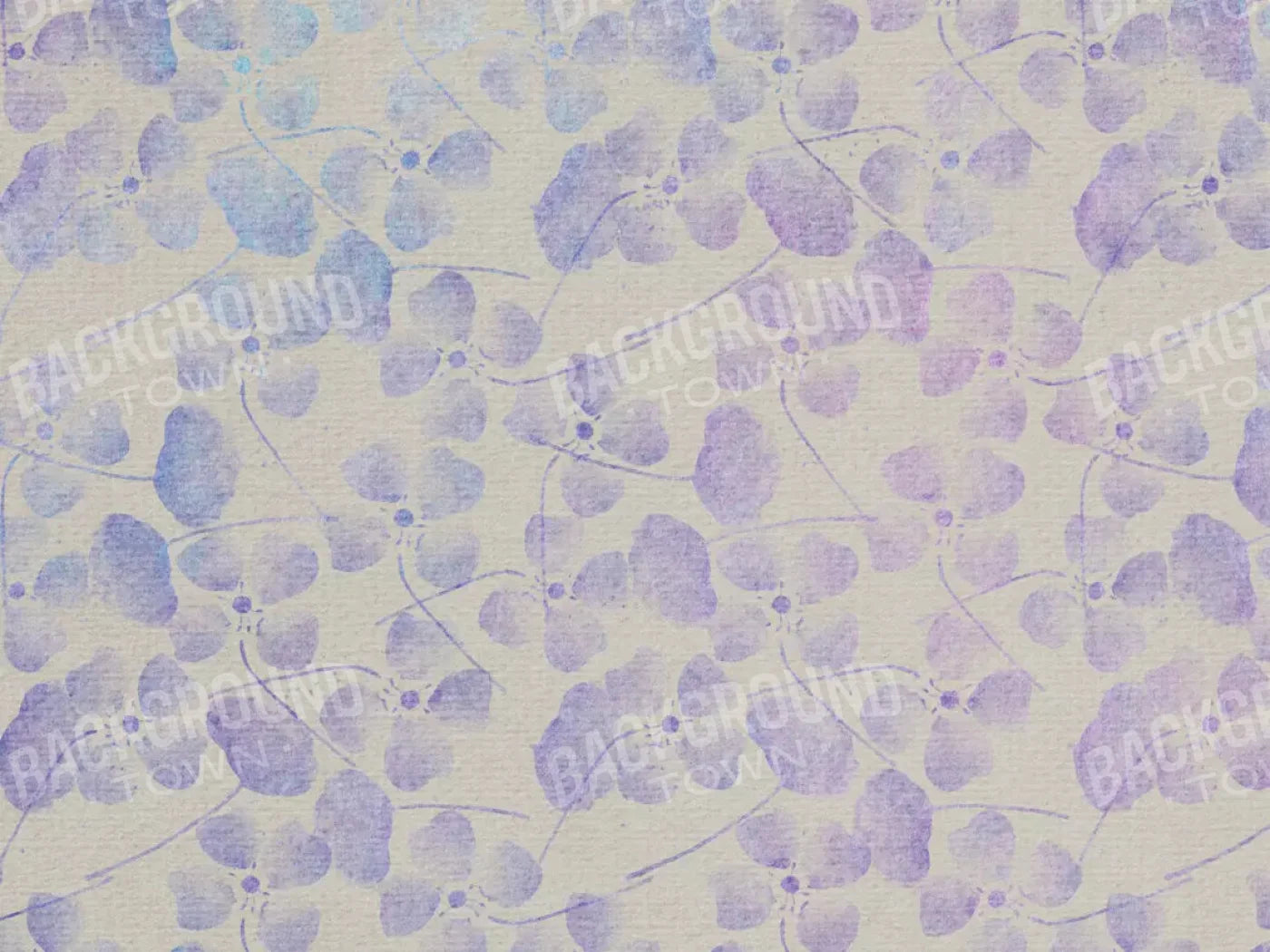 Lavendar Field 68X5 Fleece ( 80 X 60 Inch ) Backdrop