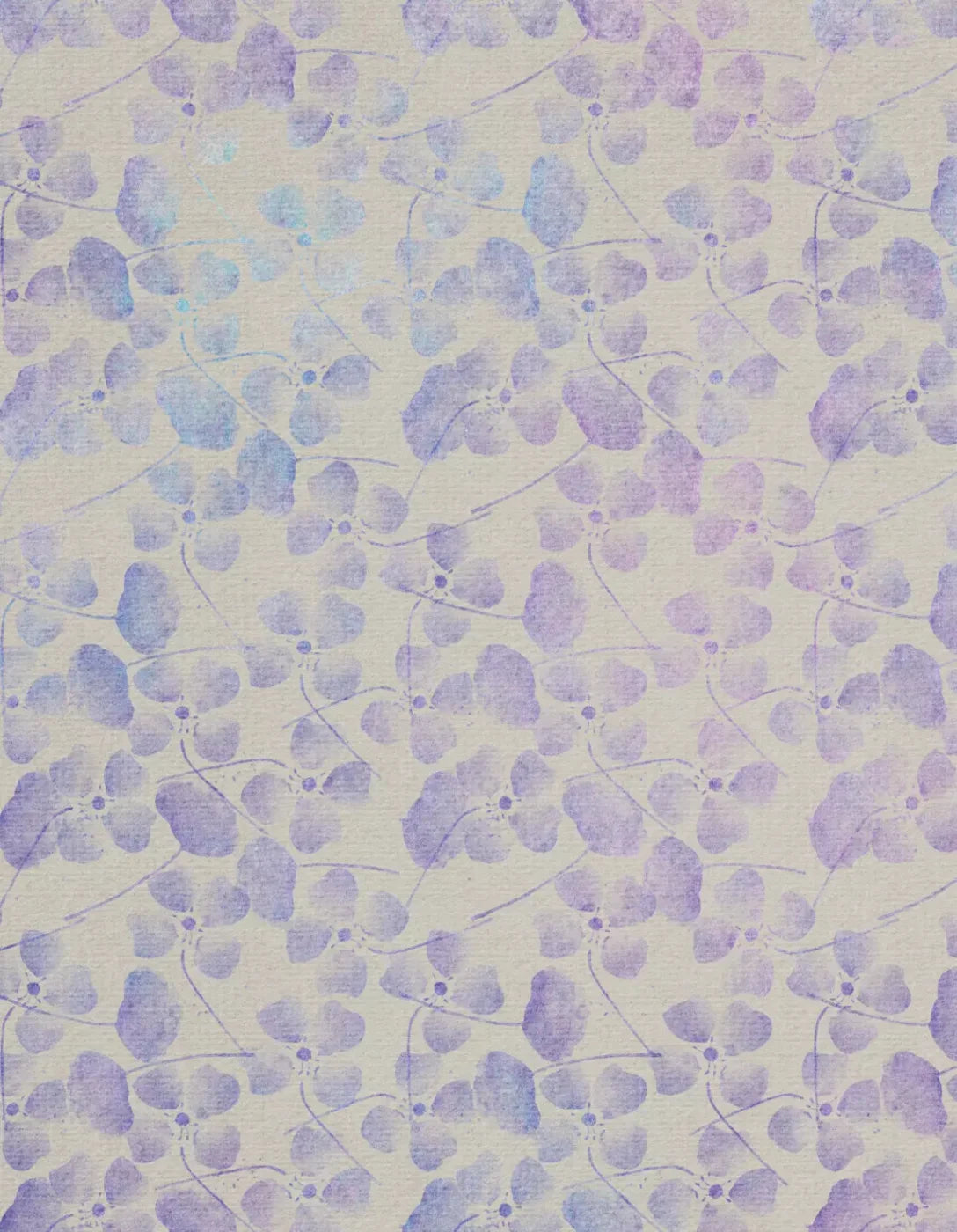Lavendar Field 6X8 Fleece ( 72 X 96 Inch ) Backdrop