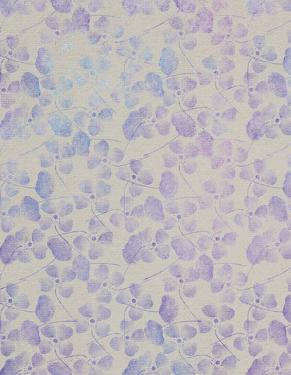 Lavendar Field 6X8 Fleece ( 72 X 96 Inch ) Backdrop