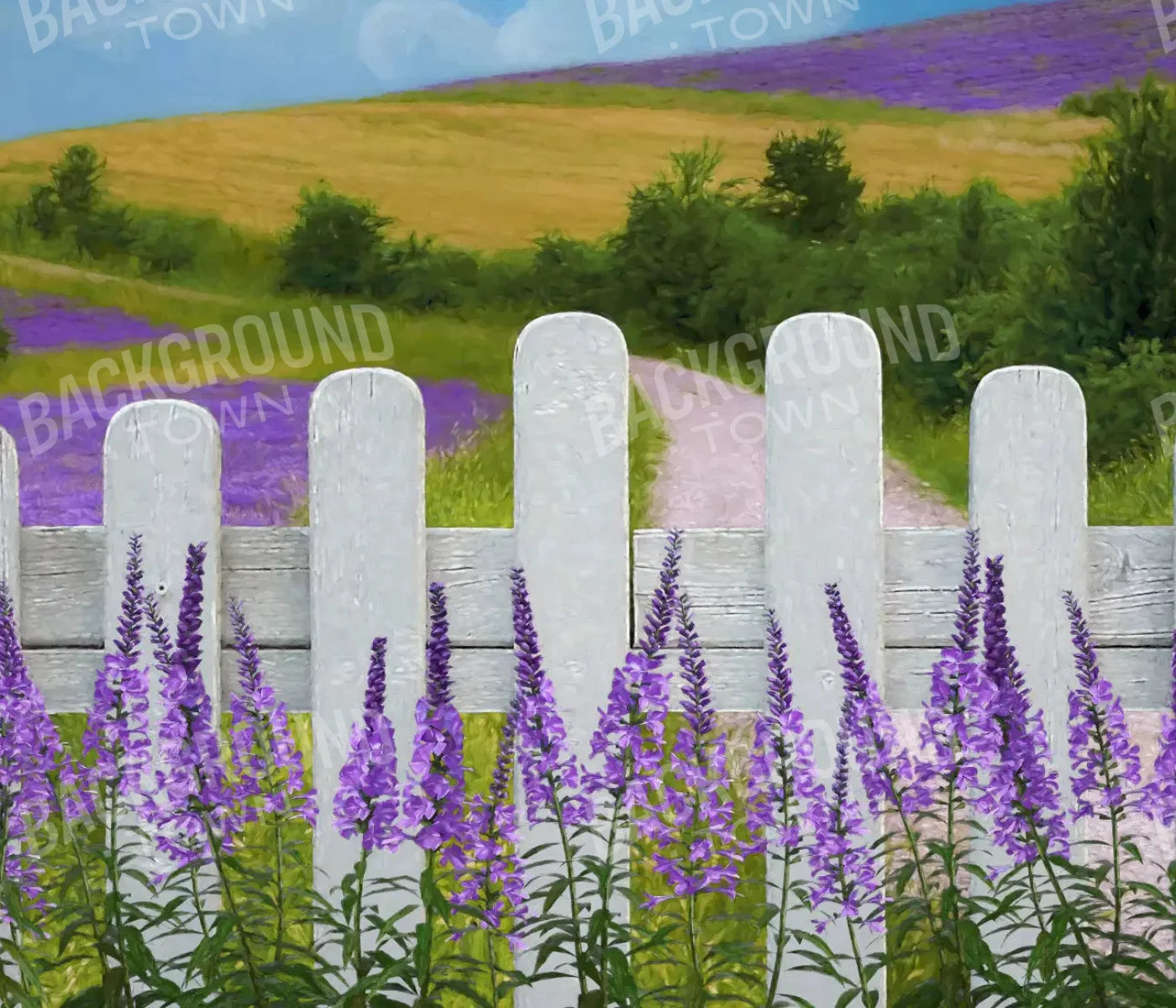 Lavender Fields 12X10 Ultracloth ( 144 X 120 Inch ) Backdrop