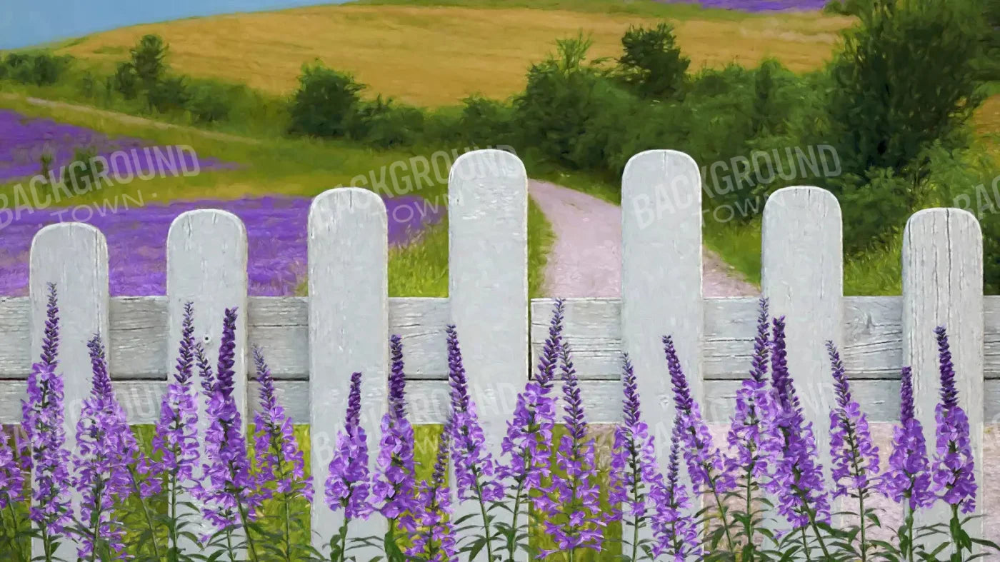 Lavender Fields 14X8 Ultracloth ( 168 X 96 Inch ) Backdrop