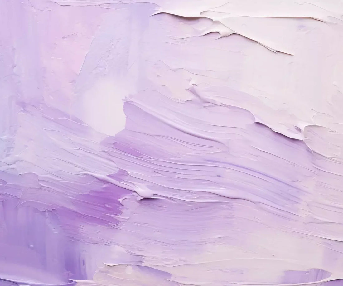Lavender Paint 5’X4’2 Fleece (60 X 50 Inch) Backdrop