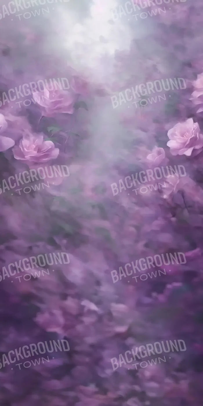 Lavender Roses Sweep 8’x16’ UltraCloth (96 x 192 inch) Backdrop