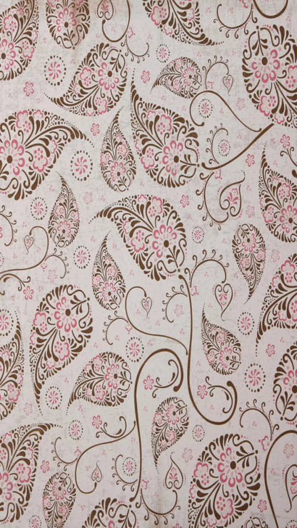 Leaflet Pink 8X14 Ultracloth ( 96 X 168 Inch ) Backdrop