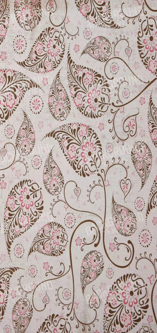 Leaflet Pink 8X16 Ultracloth ( 96 X 192 Inch ) Backdrop