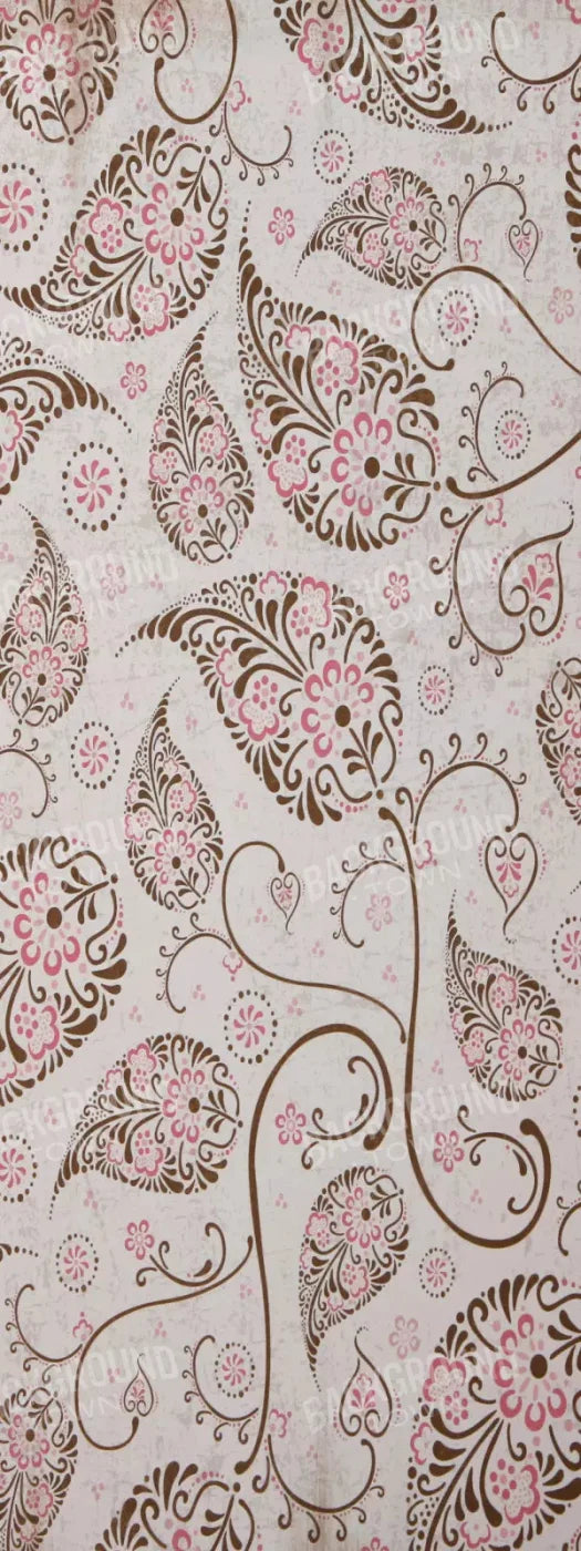 Leaflet Pink 8X20 Ultracloth ( 96 X 240 Inch ) Backdrop