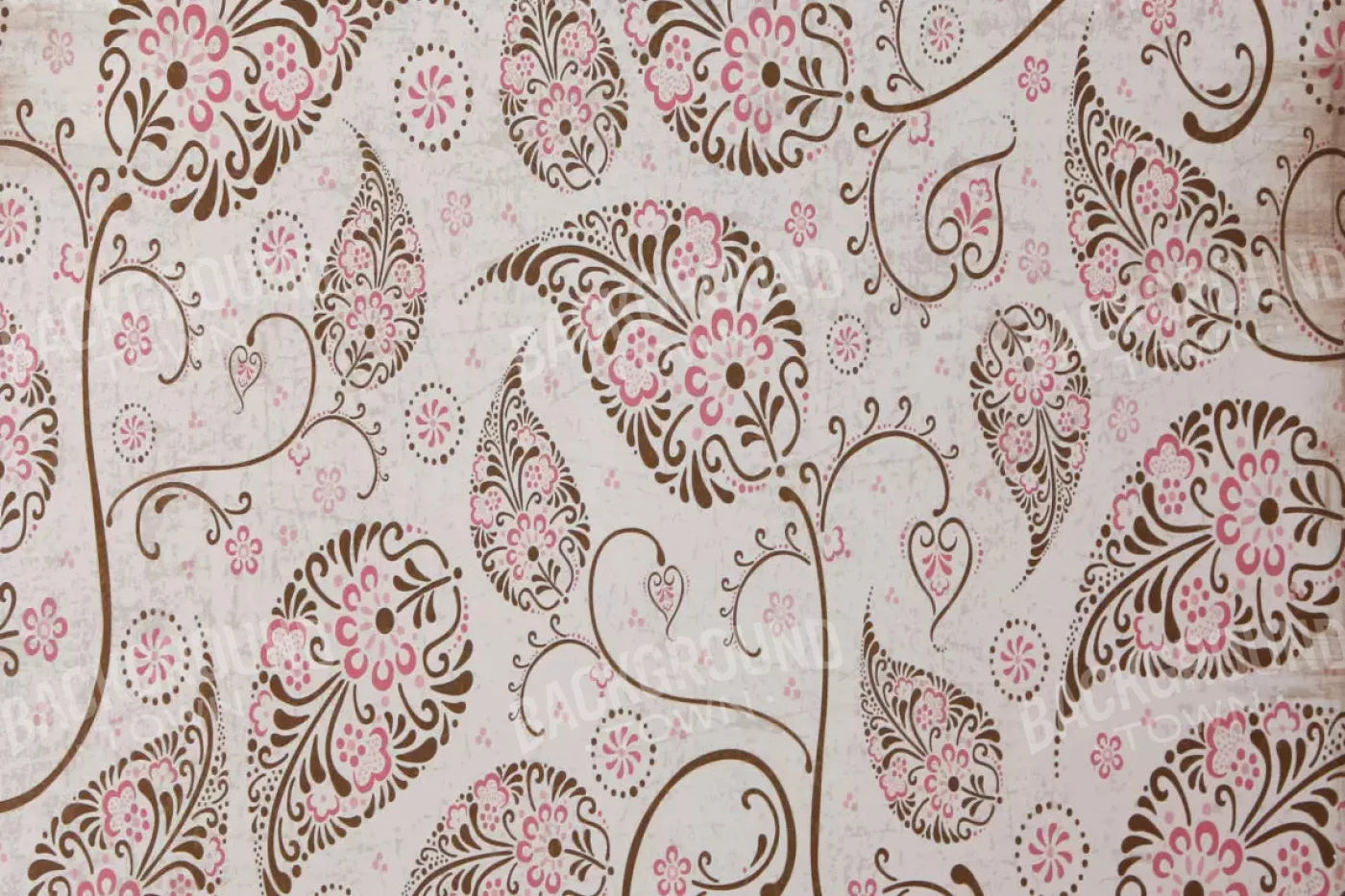 Leaflet Pink 8X5 Ultracloth ( 96 X 60 Inch ) Backdrop