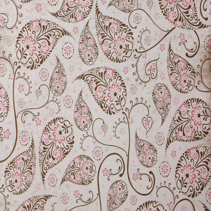 Leaflet Pink 5X5 Rubbermat Floor ( 60 X Inch ) Backdrop
