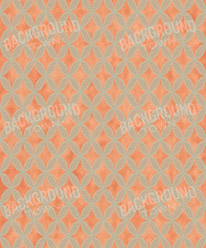 Orange Pattern Backdrop for Photography