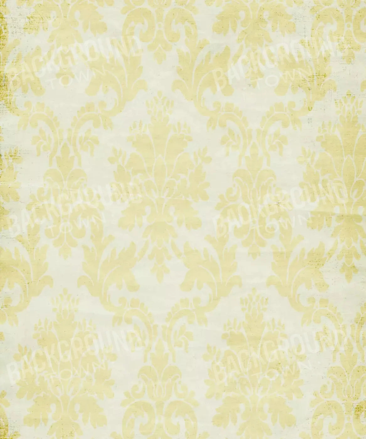 Yellow Damask Backdrop for Photography