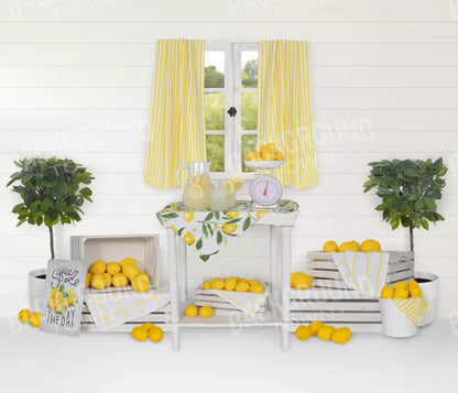 Lemonade Stand 12X10 Ultracloth ( 144 X 120 Inch ) Backdrop