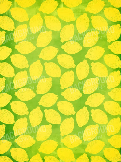 Lemonade Stand 5X68 Fleece ( 60 X 80 Inch ) Backdrop