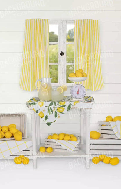 Lemonade Stand 8X12 Ultracloth ( 96 X 144 Inch ) Backdrop