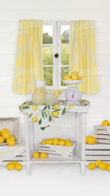 Lemonade Stand 8X14 Ultracloth ( 96 X 168 Inch ) Backdrop