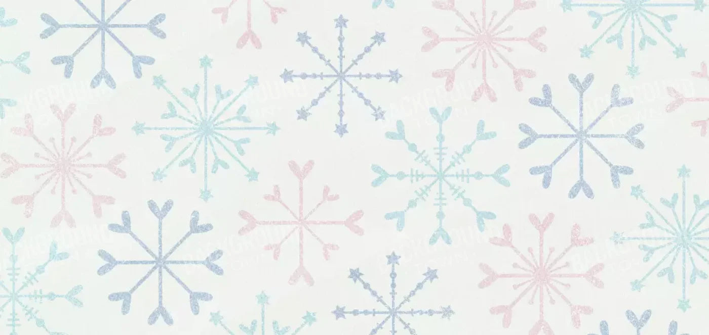 Let It Snow 16X8 Ultracloth ( 192 X 96 Inch ) Backdrop