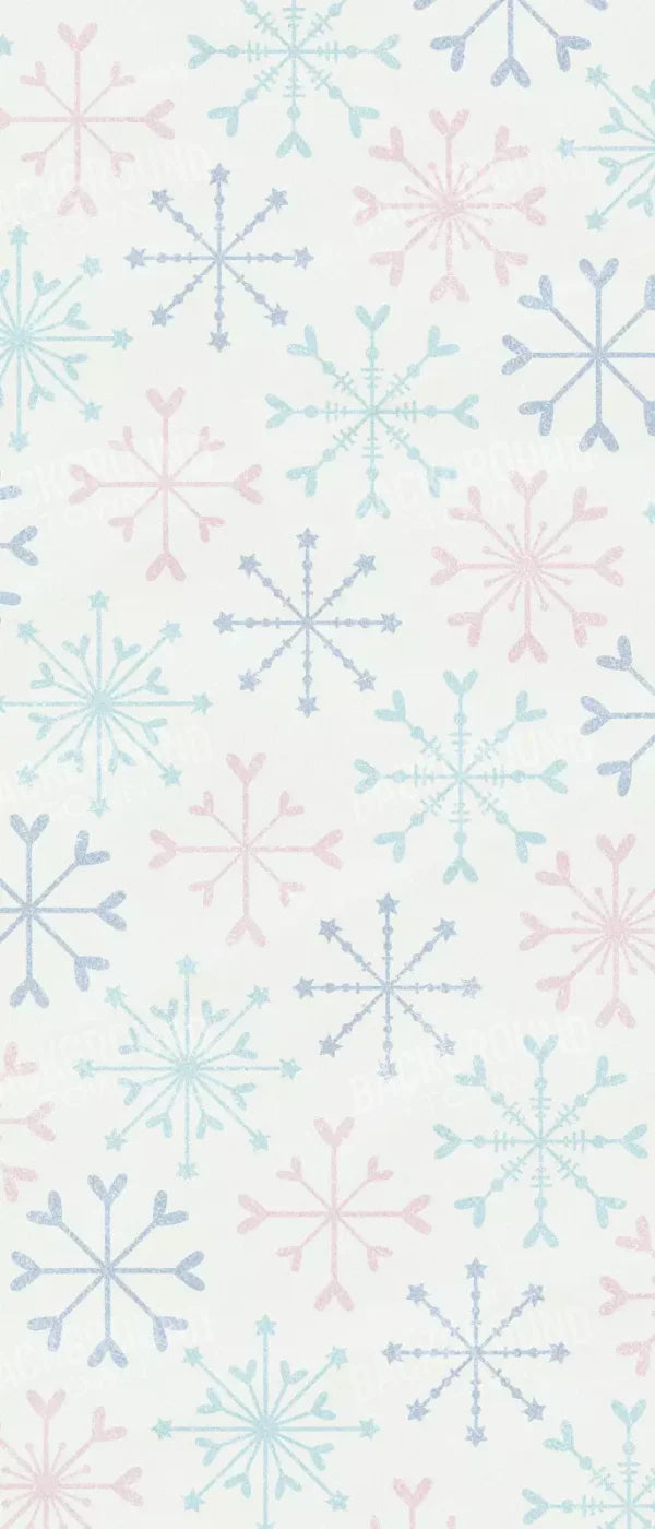 Let It Snow 5X12 Ultracloth For Westcott X-Drop ( 60 X 144 Inch ) Backdrop