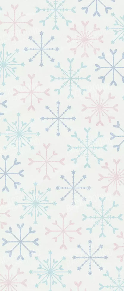 Let It Snow 5X12 Ultracloth For Westcott X-Drop ( 60 X 144 Inch ) Backdrop