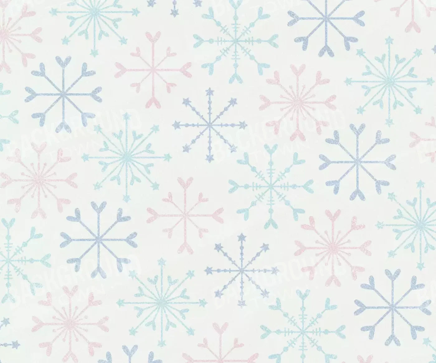 Let It Snow 5X42 Fleece ( 60 X 50 Inch ) Backdrop