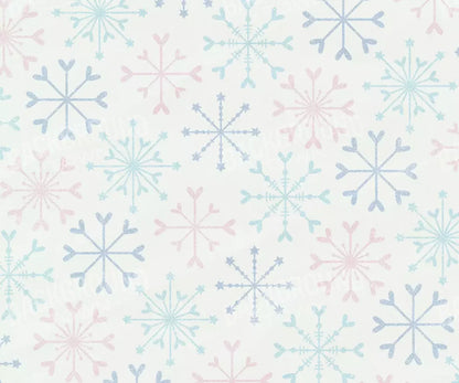 Let It Snow 5X42 Fleece ( 60 X 50 Inch ) Backdrop