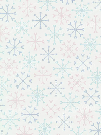 Let It Snow 5X7 Ultracloth ( 60 X 84 Inch ) Backdrop