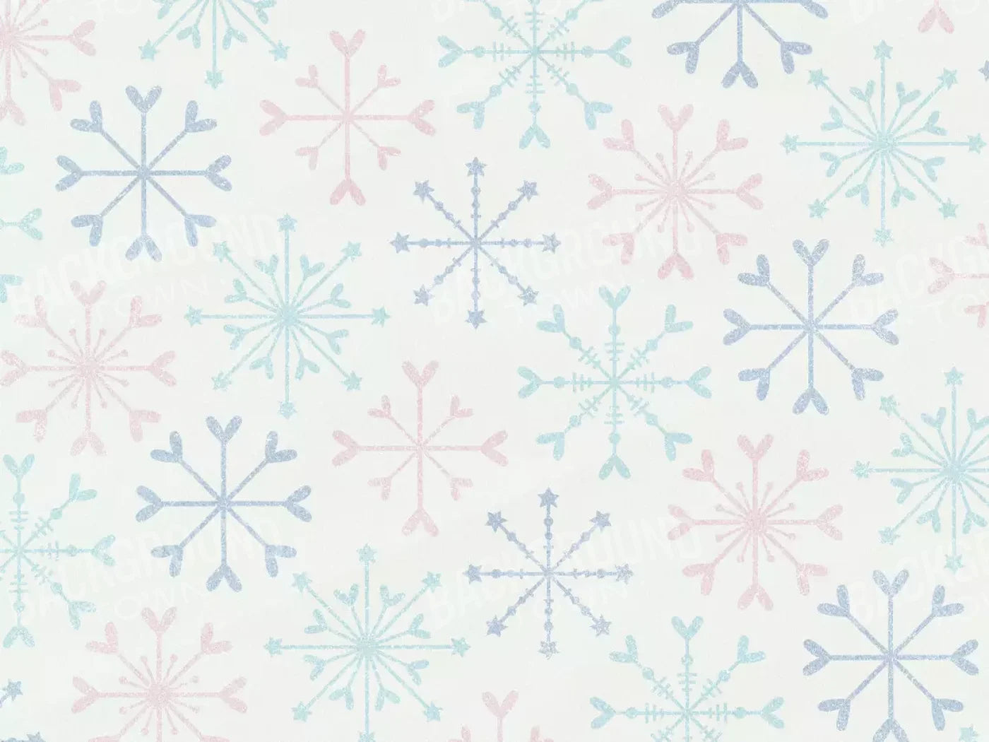 Let It Snow 68X5 Fleece ( 80 X 60 Inch ) Backdrop