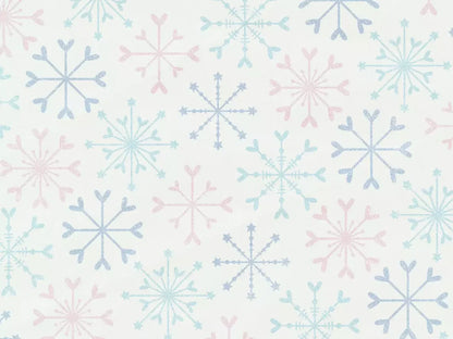 Let It Snow 68X5 Fleece ( 80 X 60 Inch ) Backdrop