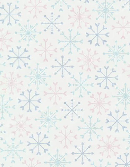 Let It Snow 6X8 Fleece ( 72 X 96 Inch ) Backdrop