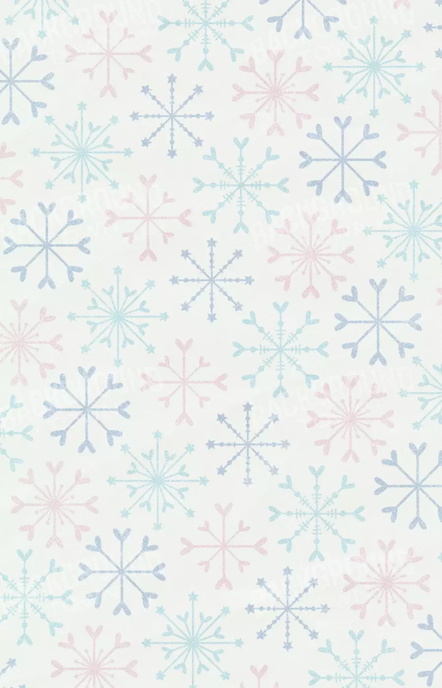 Let It Snow 8X12 Ultracloth ( 96 X 144 Inch ) Backdrop