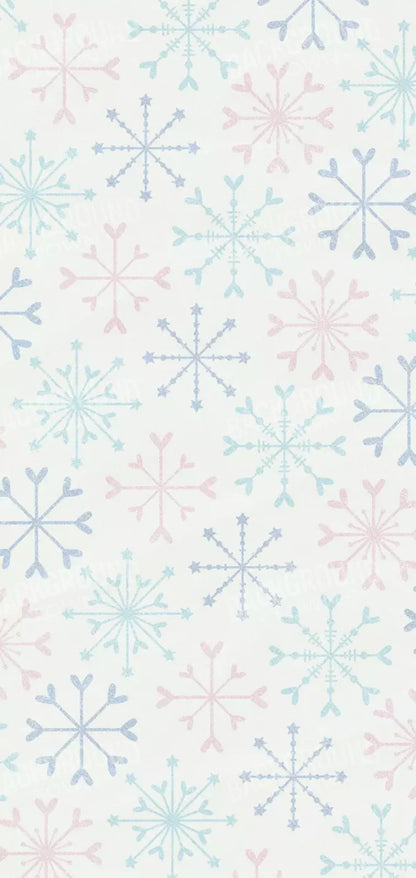 Let It Snow 8X16 Ultracloth ( 96 X 192 Inch ) Backdrop