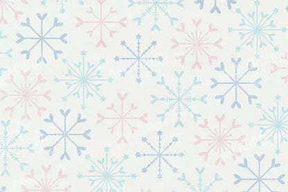 Let It Snow 8X5 Ultracloth ( 96 X 60 Inch ) Backdrop