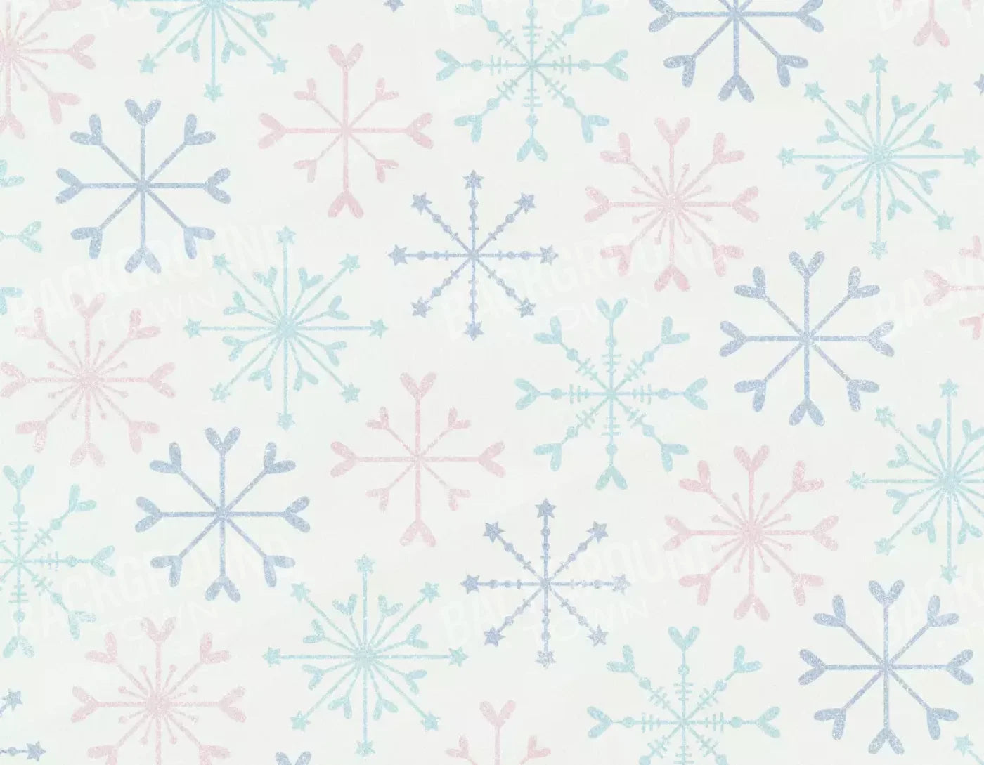 Let It Snow 8X6 Fleece ( 96 X 72 Inch ) Backdrop