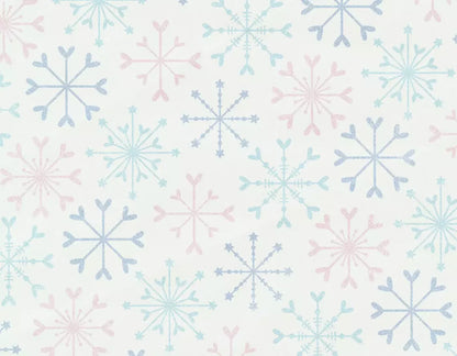 Let It Snow 8X6 Fleece ( 96 X 72 Inch ) Backdrop