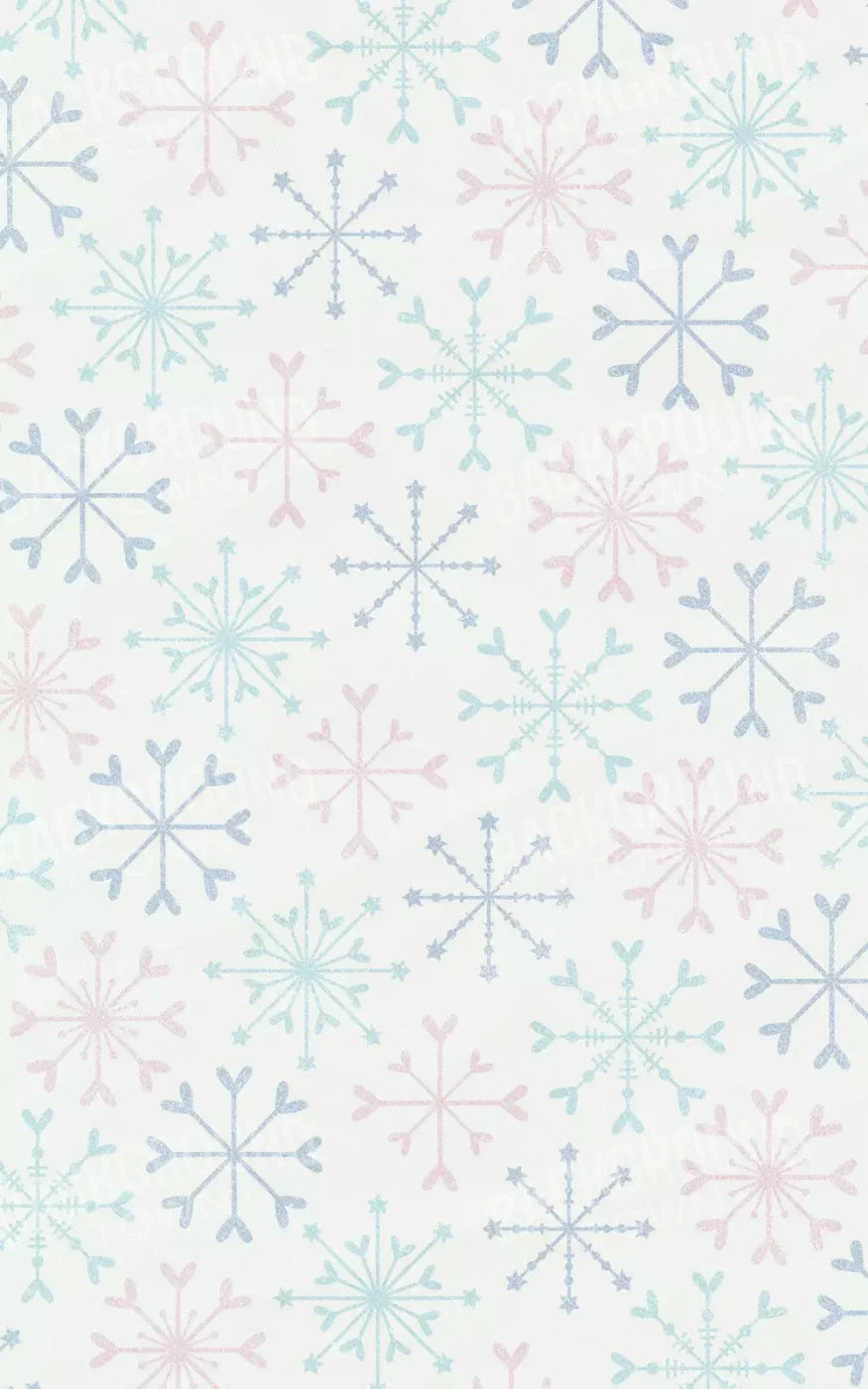 Let It Snow 9X14 Ultracloth ( 108 X 168 Inch ) Backdrop