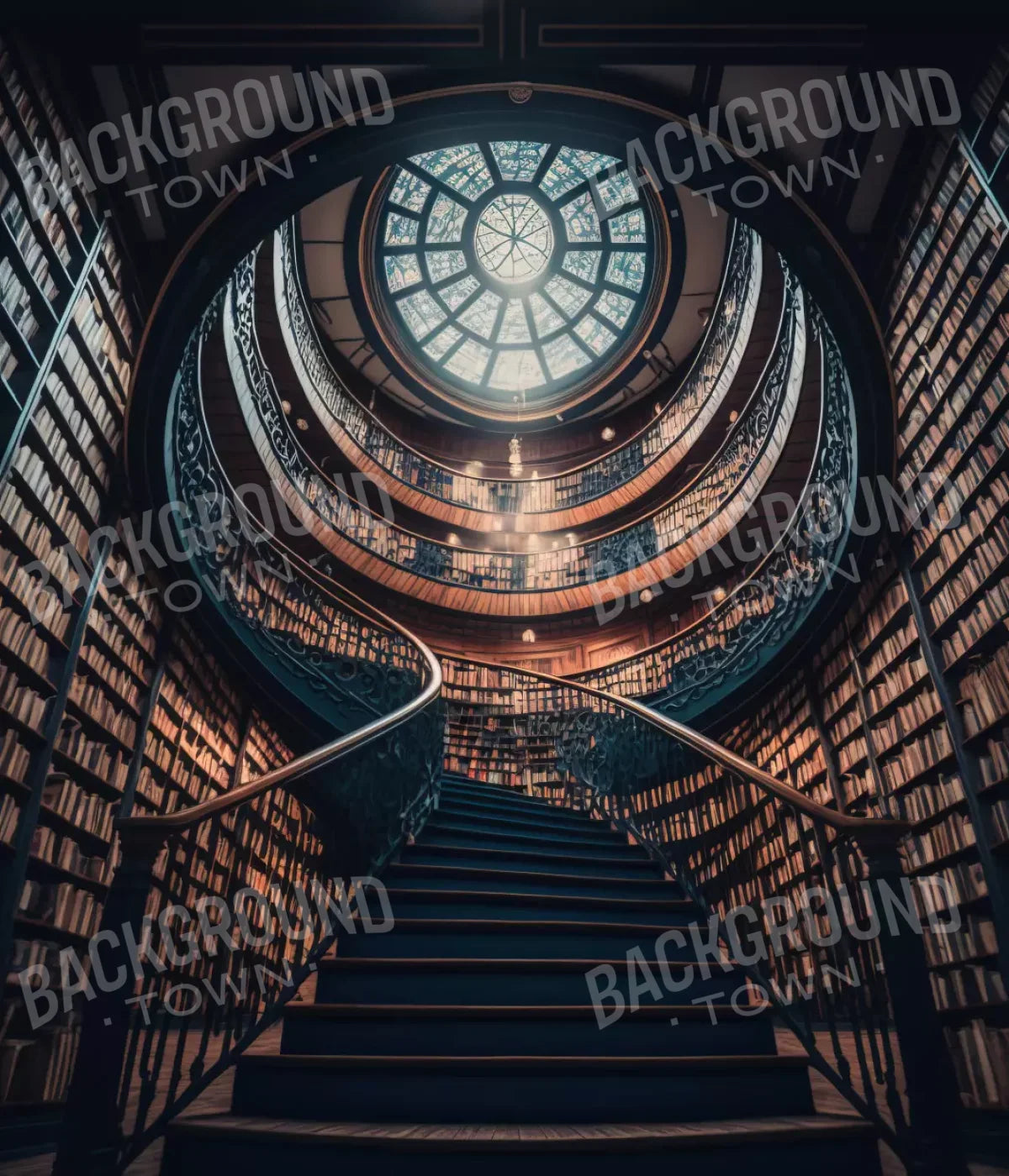 Library Ll 10X12 Ultracloth ( 120 X 144 Inch ) Backdrop