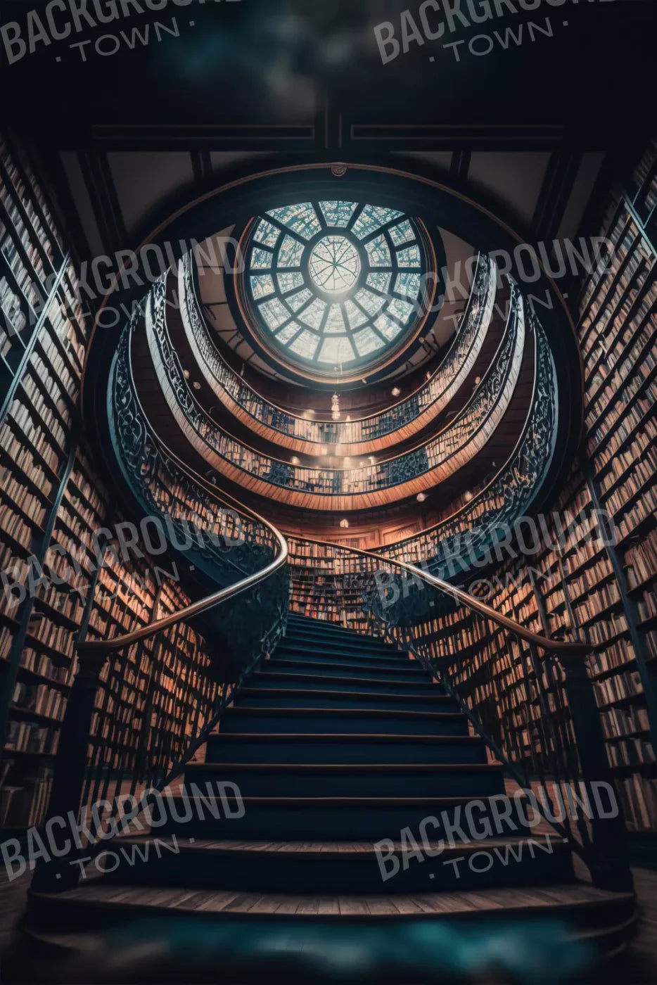 Library Ll 5X8 Ultracloth ( 60 X 96 Inch ) Backdrop