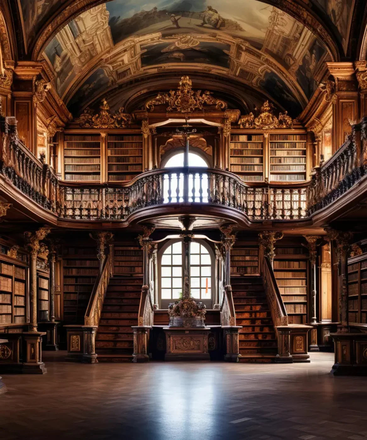 Library Hall I 10’X12’ Ultracloth (120 X 144 Inch) Backdrop