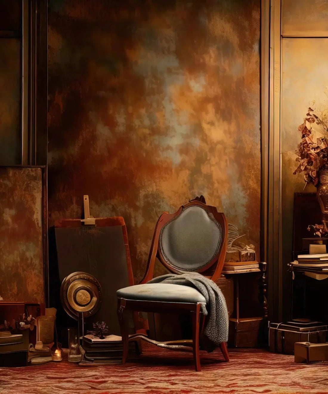 Beige Set Designs Backdrop for Photography