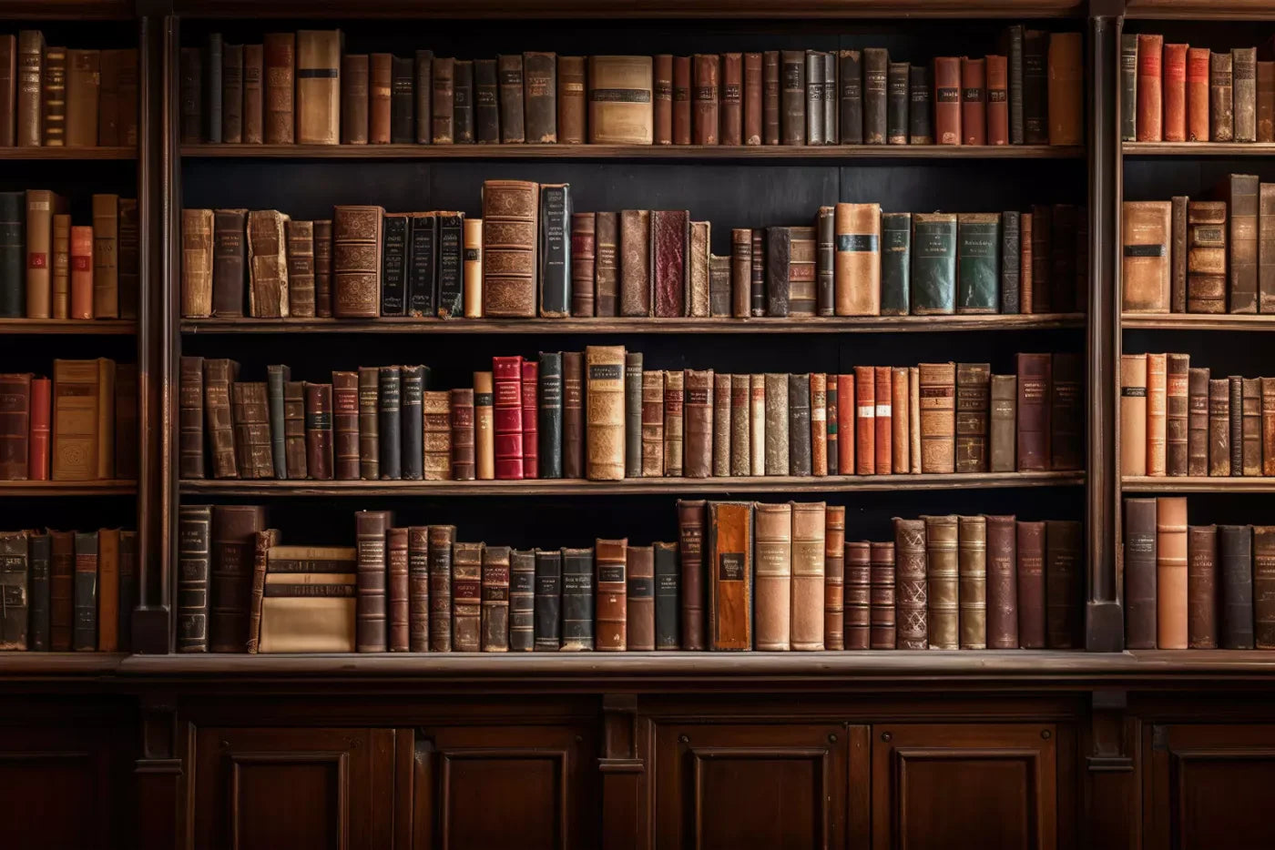 Library Wall 12X8 Ultracloth ( 144 X 96 Inch ) Backdrop