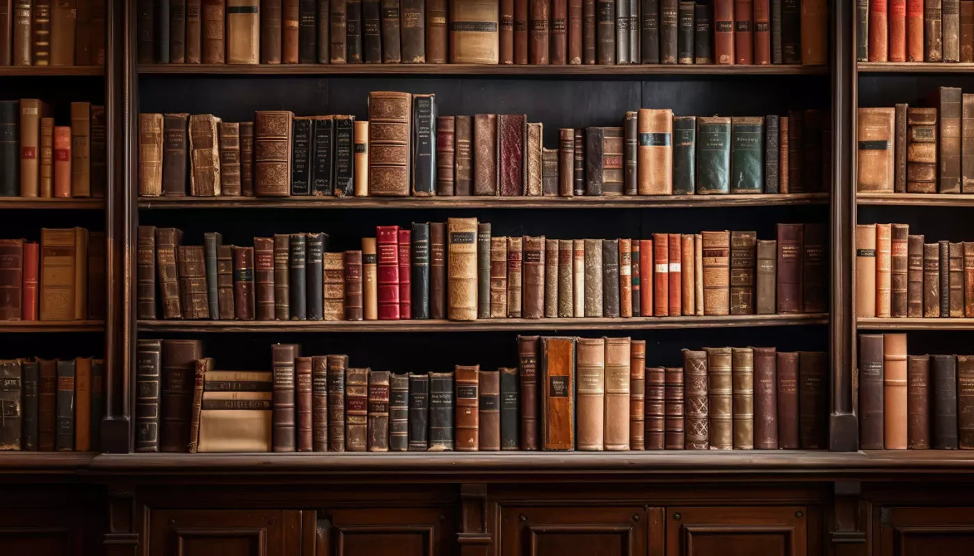 Library Wall 14X8 Ultracloth ( 168 X 96 Inch ) Backdrop