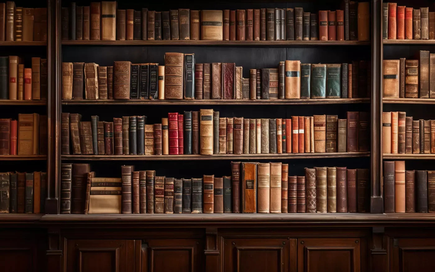 Library Wall 8X5 Ultracloth ( 96 X 60 Inch ) Backdrop
