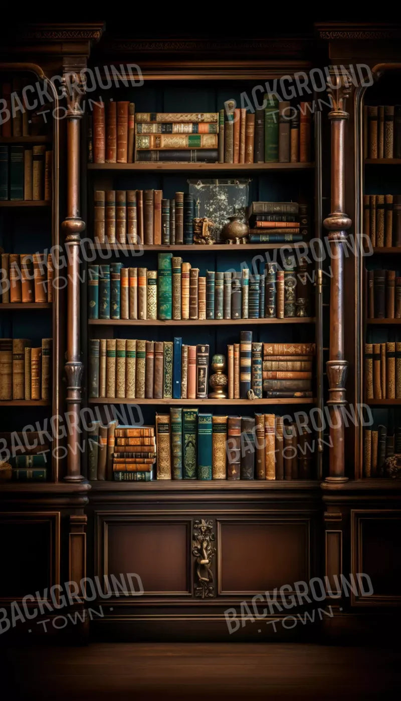 Library Wall Vertical 8X14 Ultracloth ( 96 X 168 Inch ) Backdrop