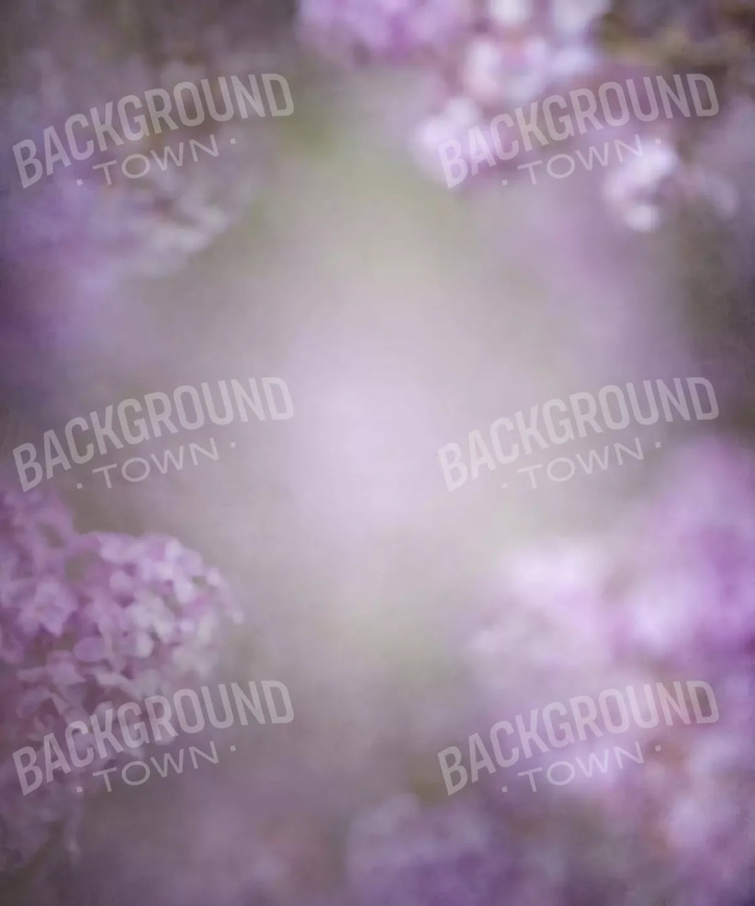 Purple Floral Backdrop for Photography