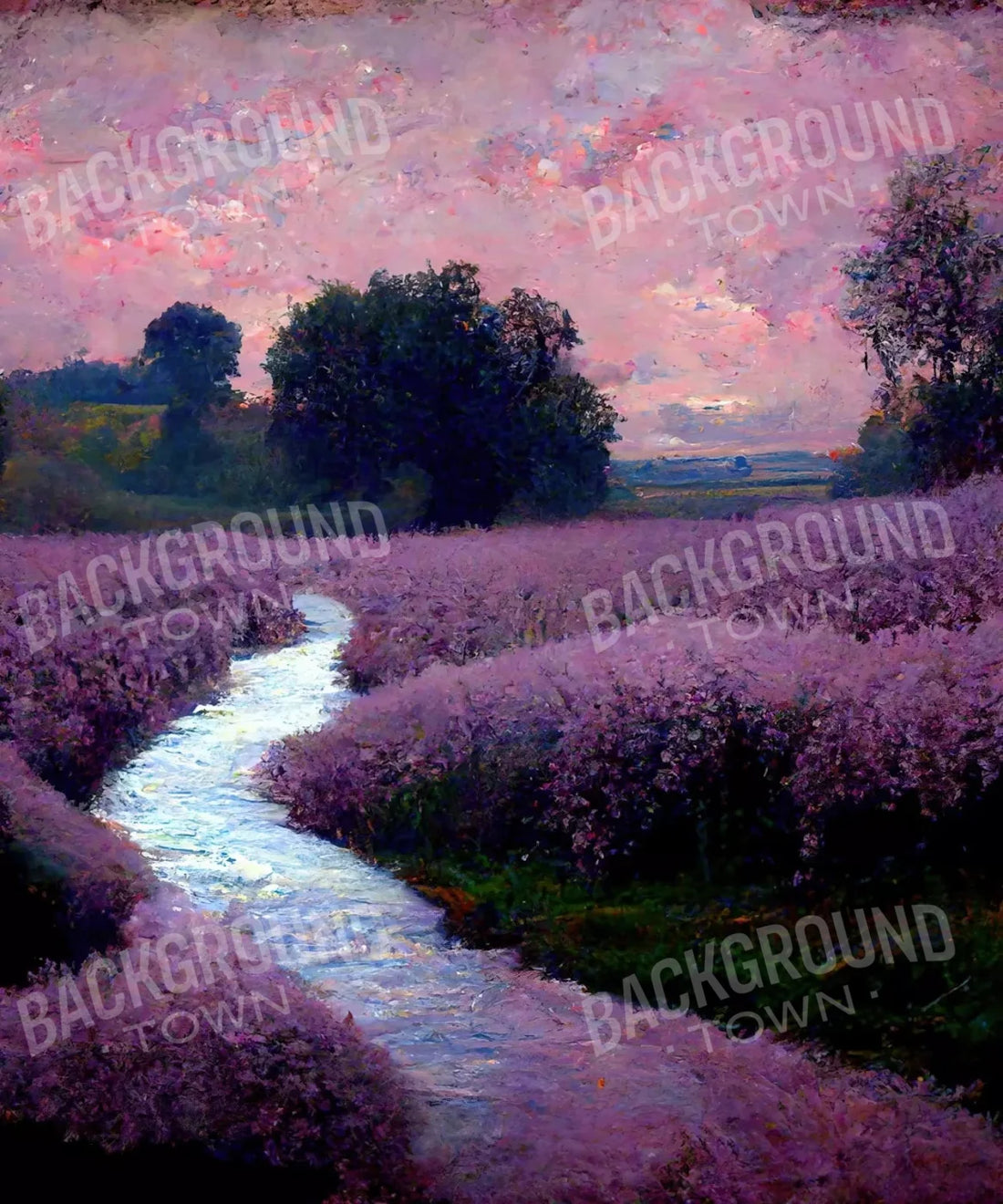 floral field Backdrop for Photography