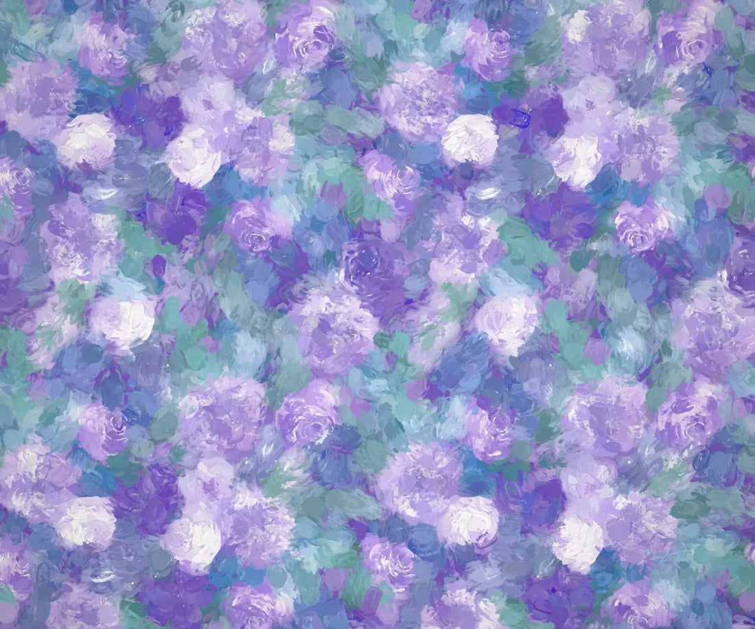 Lilac Lullaby 5X42 Fleece ( 60 X 50 Inch ) Backdrop