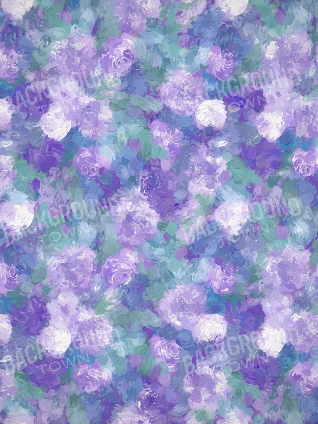 Lilac Lullaby 5X68 Fleece ( 60 X 80 Inch ) Backdrop