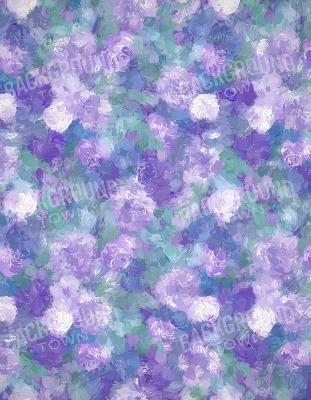 Lilac Lullaby 6X8 Fleece ( 72 X 96 Inch ) Backdrop