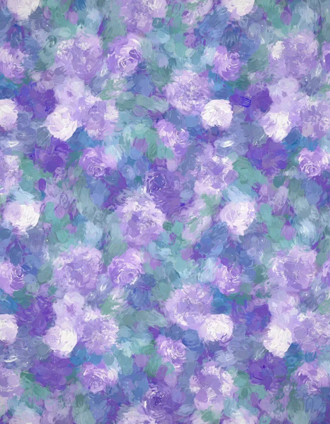 Lilac Lullaby 6X8 Fleece ( 72 X 96 Inch ) Backdrop